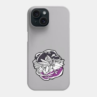 Asexual Pride Flag Desert Rose Mineral Mineralogy Geology Phone Case