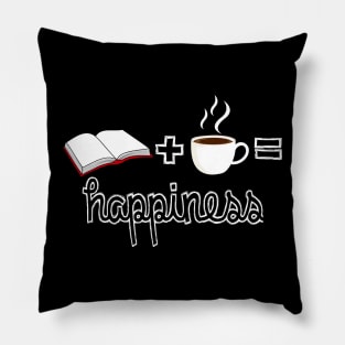 Books And Coffee Make Me Happy Pillow