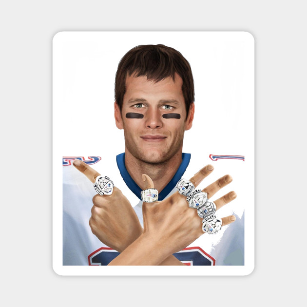 Tom brady six rings hotsell