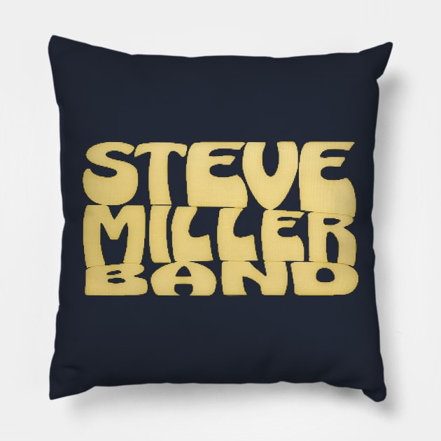 steve miller Pillow by cocot podcast
