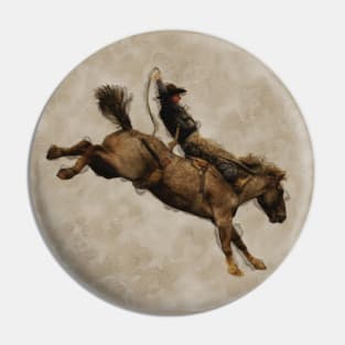 Bronco Buster - Rodeo Rider Pin