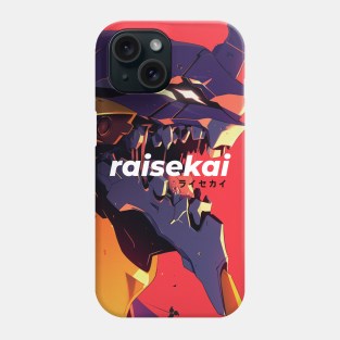 Cyborg Head Robot bz Raisekai Phone Case