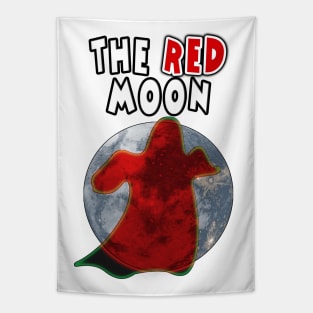 The Red MOON ... is The Red Ghost Tapestry