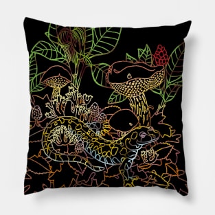 Spotted Salamander Pillow