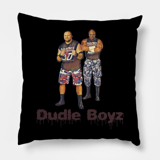 dudle boyz Pillow by adunntoval