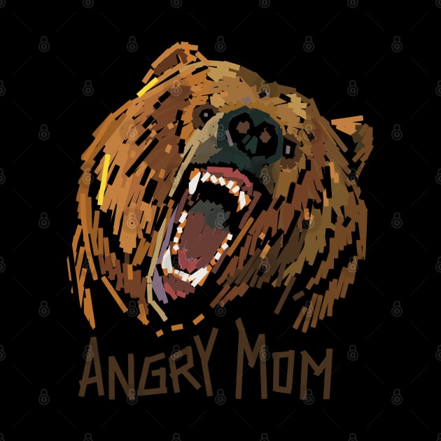 Angry mom by BAJAJU