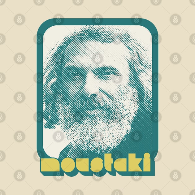 Georges Moustaki || | || Retro Style Fan Art Design by DankFutura