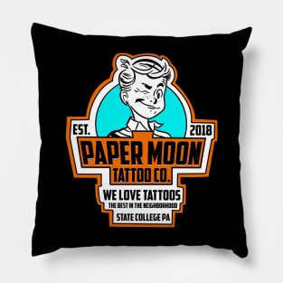 Retro Paper Moon Pillow