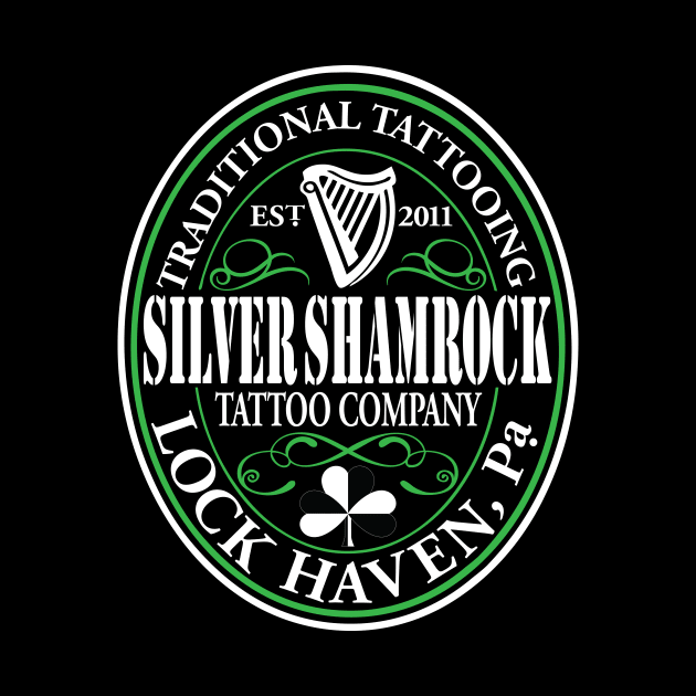 Silver Shamrock Tattoo Company Irish Stout Logo by Silver Shamrock Tattoo Company