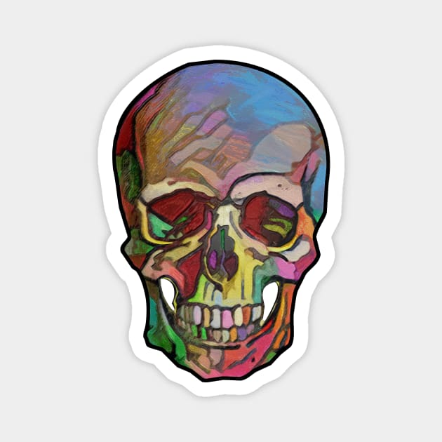 The Happy Skull Magnet by Diego-t