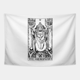 Hierophant Tarot Card Tapestry