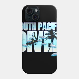 Scuba diving t-shirt designs Phone Case