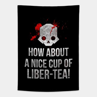 how about a nice cup of liber-tea Tapestry