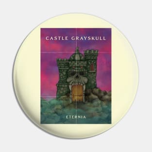 Castle Grayskull Travel Poster Pin