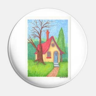 Small Cottage Pin