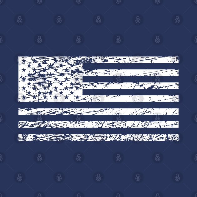 The Flag of the USA with Rusty Effect I by lemonpepper