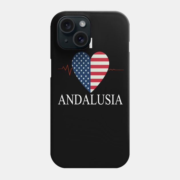 i love andalusia Phone Case by FUNEMPIRE
