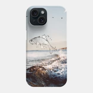 Transparent fish Phone Case