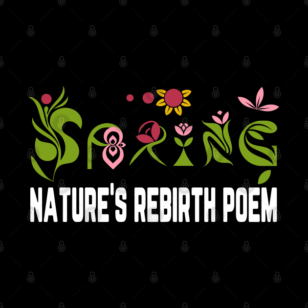 Floral Spring Poetry: Nature's Rebirth by EcoEdge