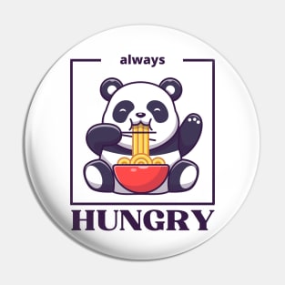 Always Hungry Panda! Pin