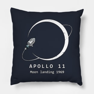 Apollo 11 Moon Landing 1969 Pillow