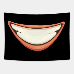 Smile Mouth Tapestry