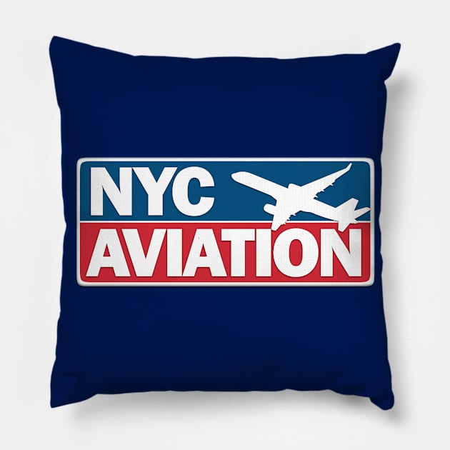 NYCA Logo Pillow by NYCAviation