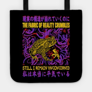 Reality Crumbles Frog Tote