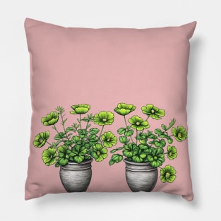 Buttercup Flower Pillow