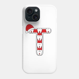 Letter T (Happimola Christmas Alphabet) Phone Case