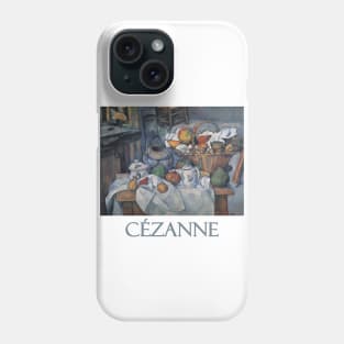 Still Life with Basket by Paul Cezanne Phone Case