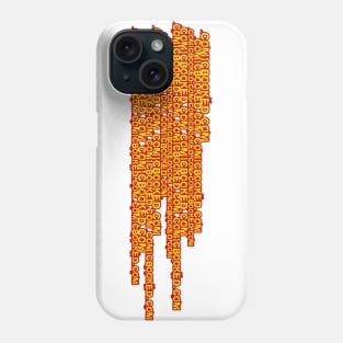 Comic Booked Matrix Phone Case