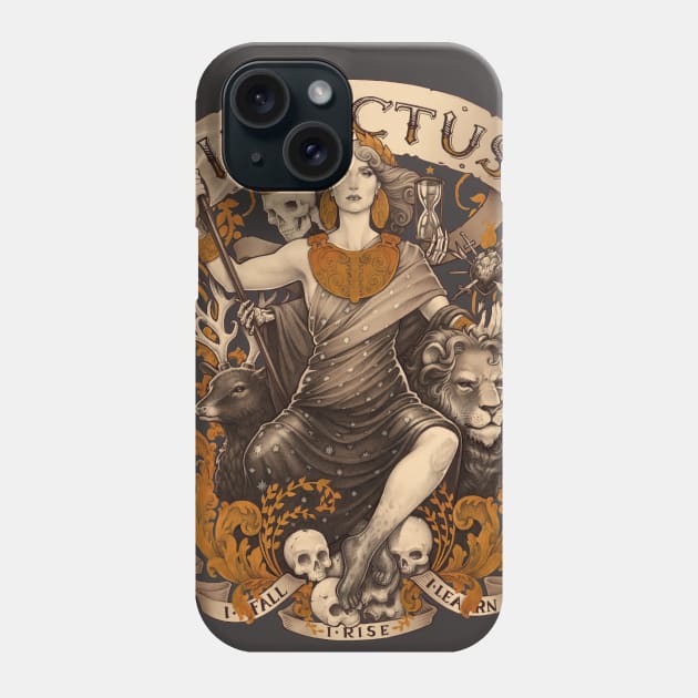 INVICTUS Phone Case by Medusa Dollmaker