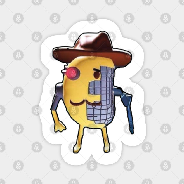 Mr Potato Piggy Roblox Roblox Game Roblox Characters Piggy Roblox Magnet Teepublic Au - scary larry roblox drawing