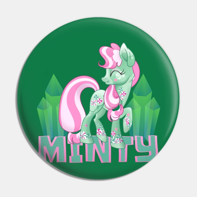 My Little Pony Minty Pin by SketchedCrow