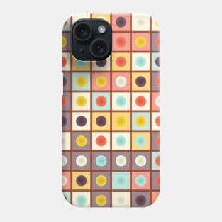 Spotted geometric pattern Phone Case