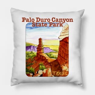 Palo Duro Canyon State Park, Texas Pillow