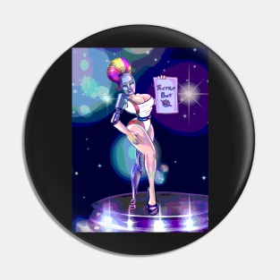 Robot-Girl Pin