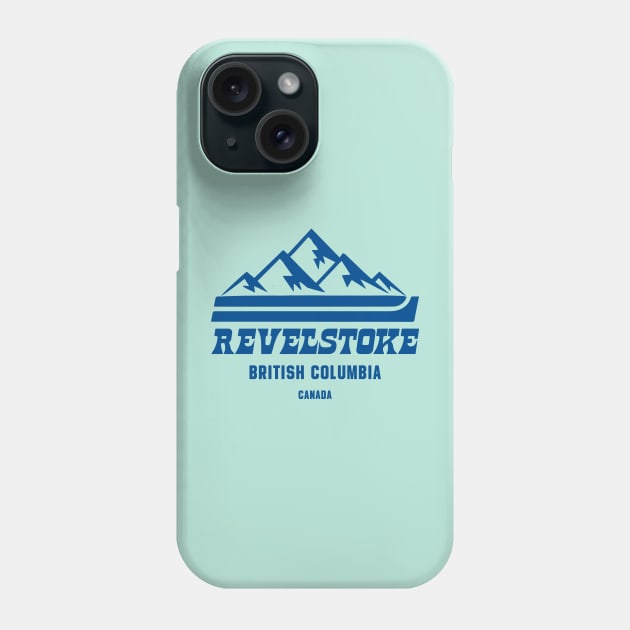 Revelstoke British Columbia Ski Phone Case by Alexander Luminova