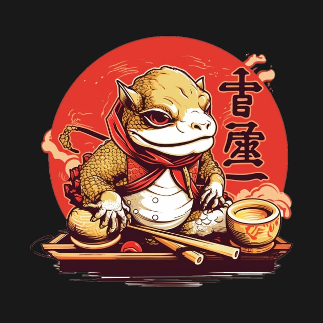 Lizard Ramen by Jason's Finery