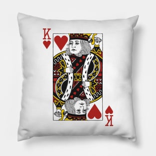 King of Hearts Pillow