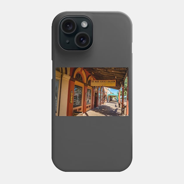 Allen Street in Tombstone, Arizona Phone Case by Gestalt Imagery