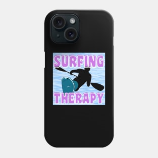 SURFING THERAPY Phone Case