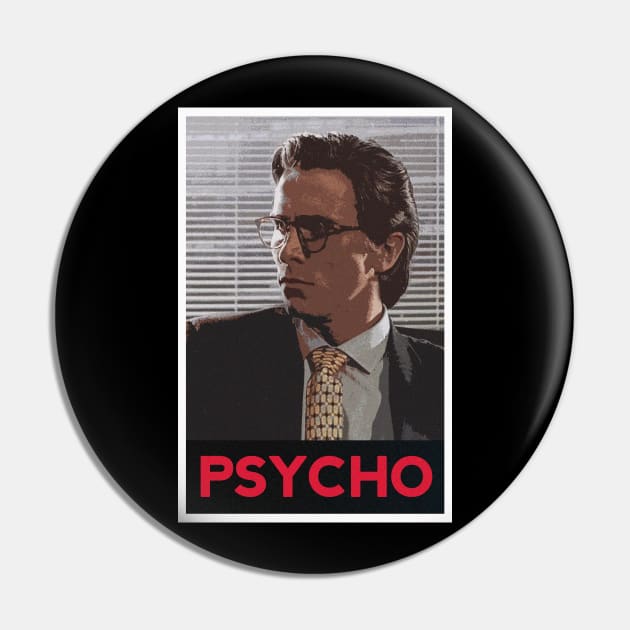 American Psycho Business Card Pin by VictorVV