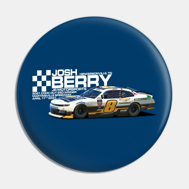 Berry Martinsville Winner 2021 Pin by Sway Bar Designs