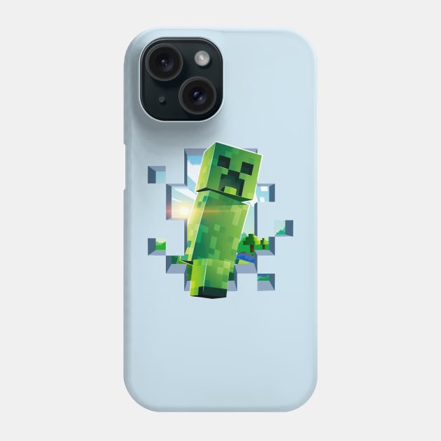 Creeper Phone Case by puffstuff