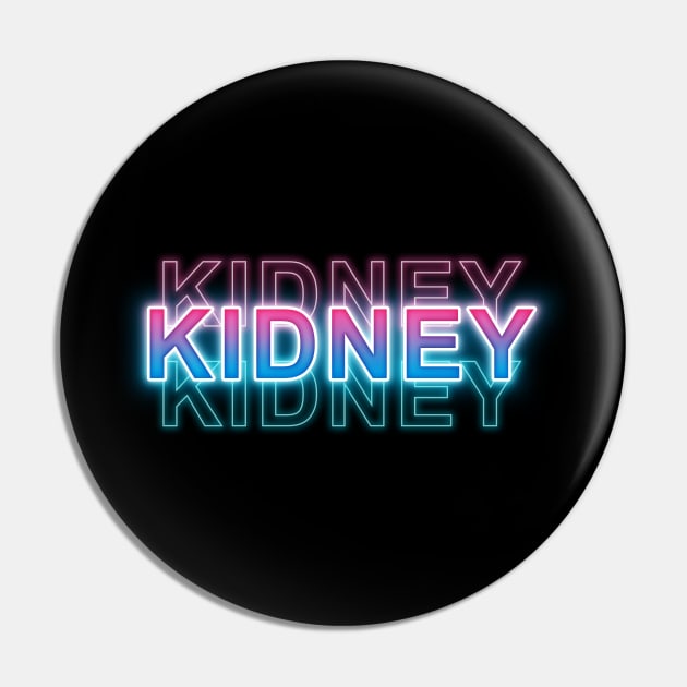 Kidney Pin by Sanzida Design