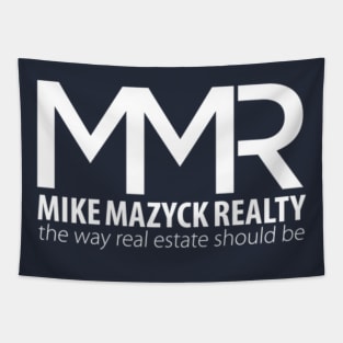 Mike Mazyck Realty- White Letters Tapestry