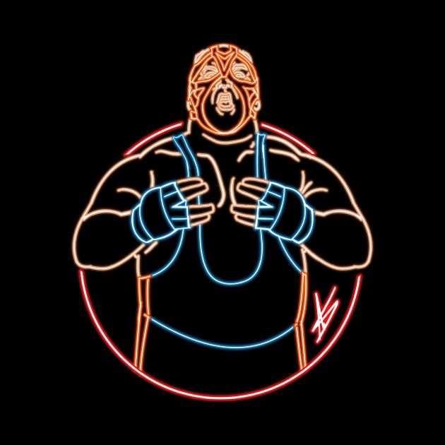 Big Van Vader neon by AJSMarkout