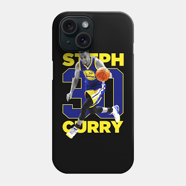 Steph Curry - Basketball 30 Phone Case by Pittih